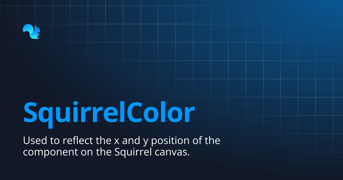 SquirrelColor | Squirrel Addon Documentation | Learn - Squirrel365
