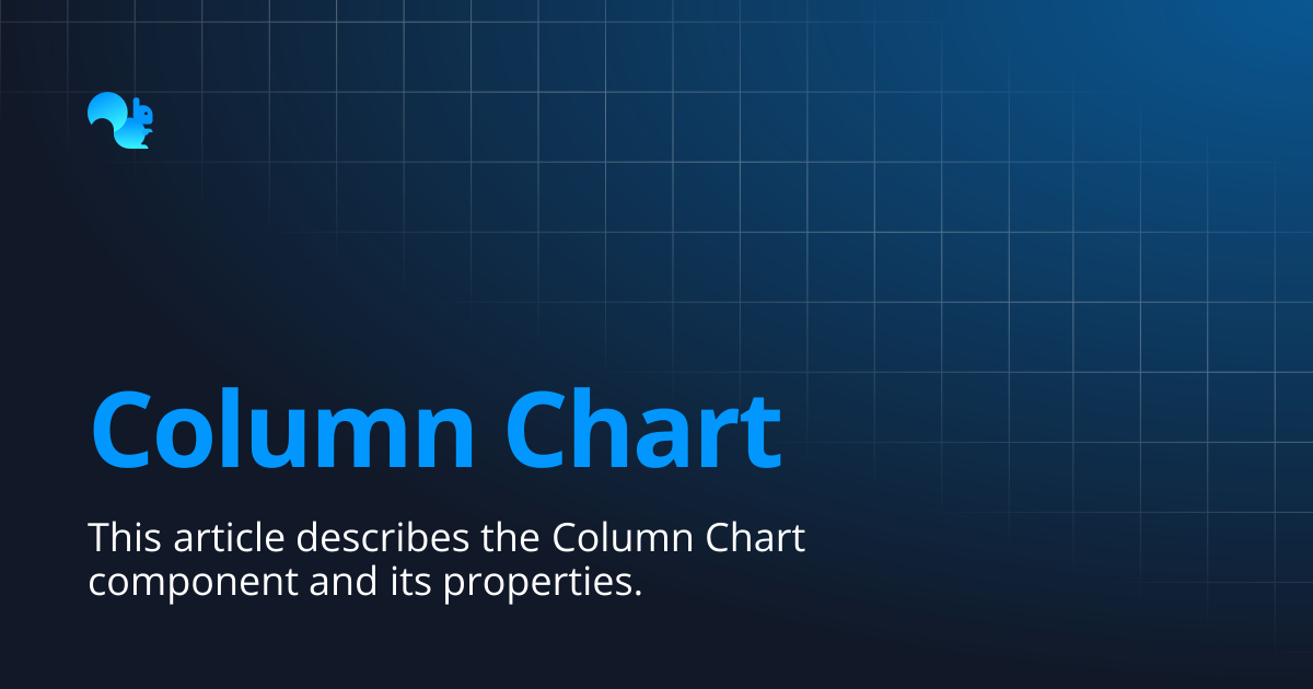 Column Chart | Learn - Squirrel365