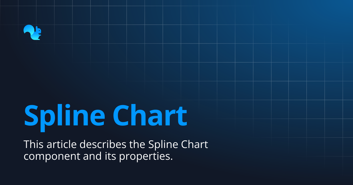 Spline Chart | Learn - Squirrel365