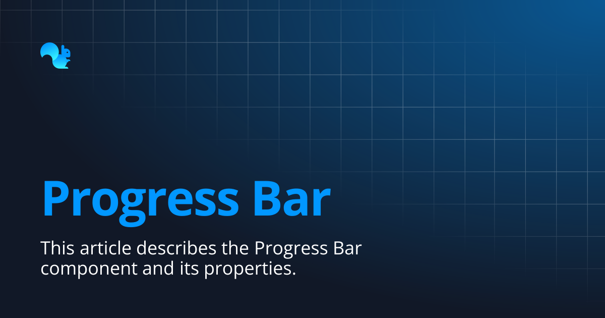 Progress Bar | Learn - Squirrel365